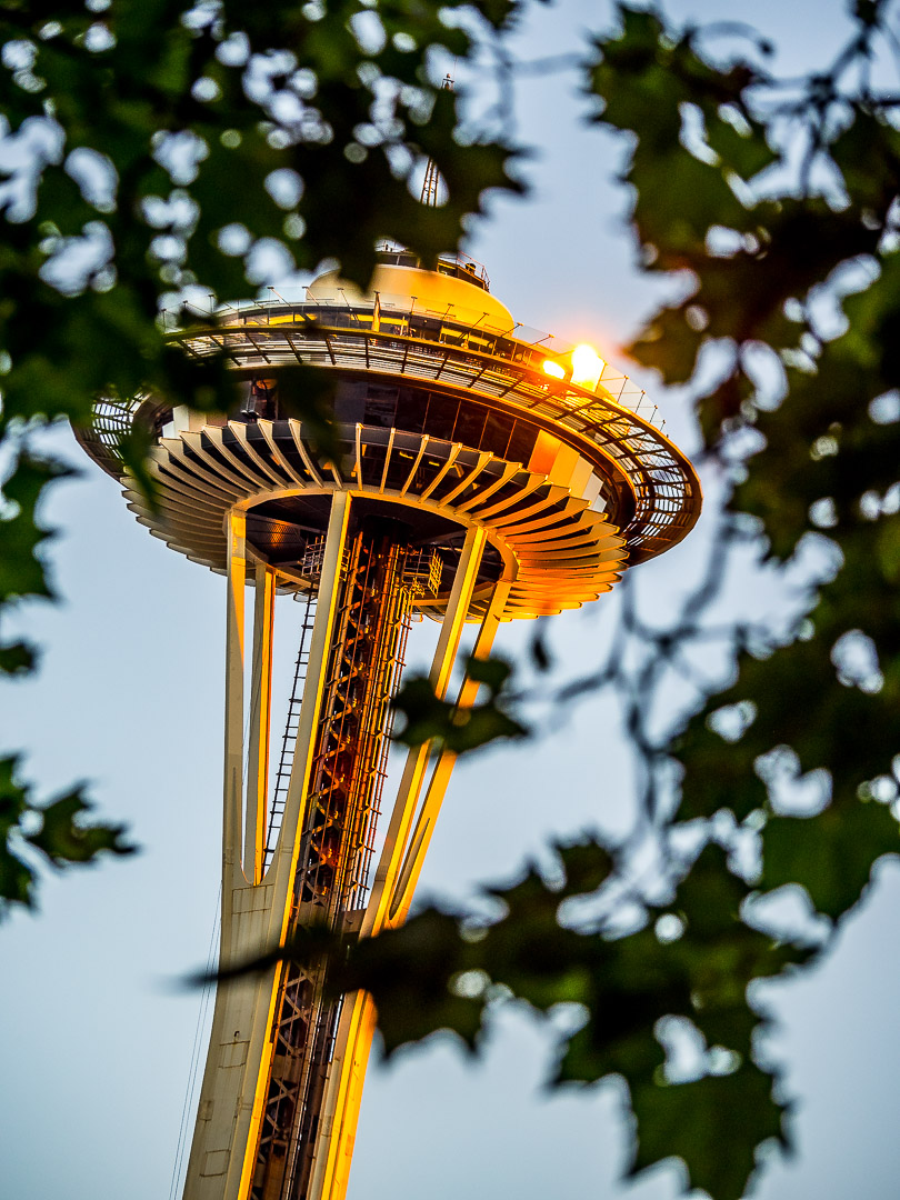 Space Needle | 1/200 sec - f/4 - ISO 250 - 100mm
