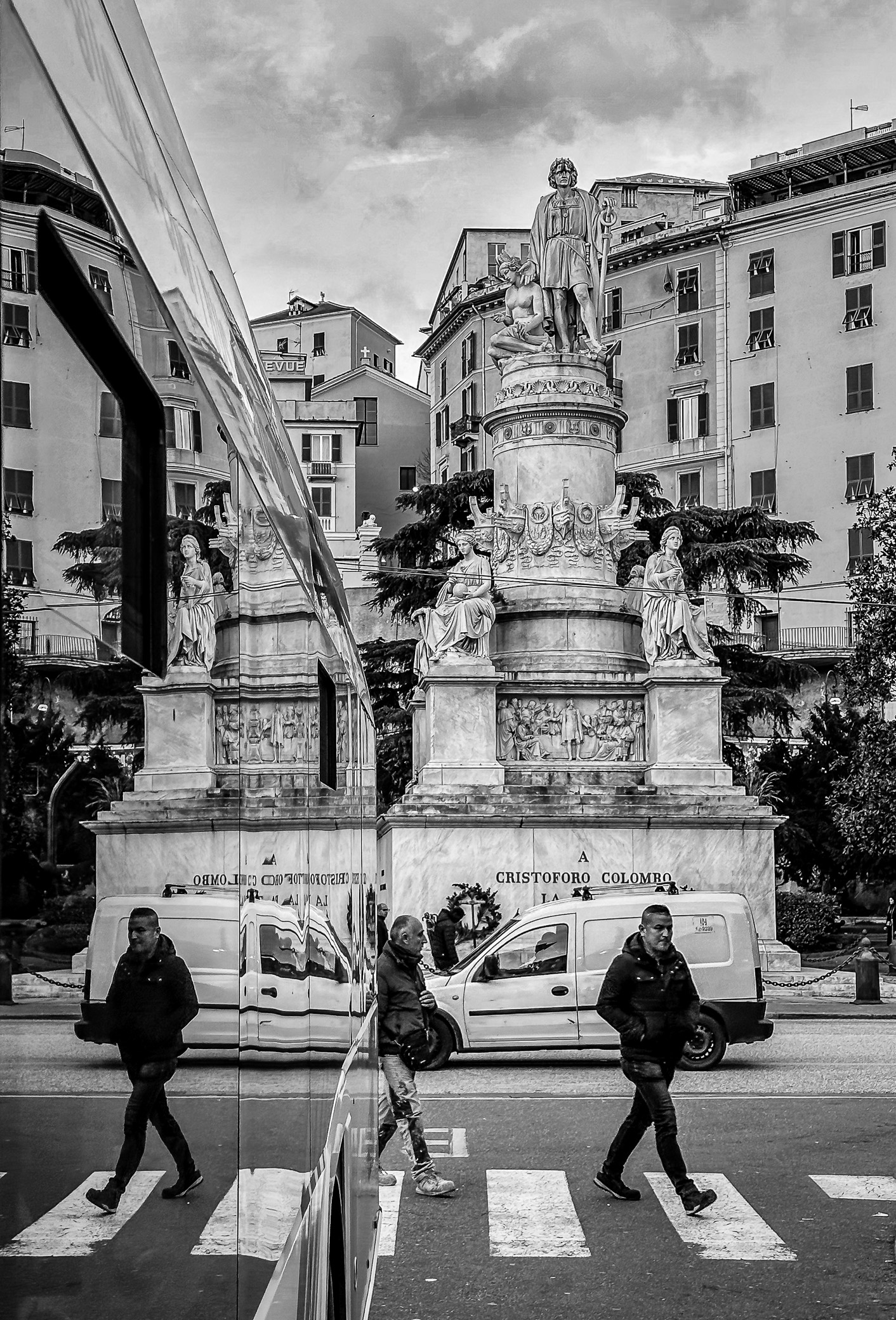 Christopher Columbus Monument in Genova, Italy