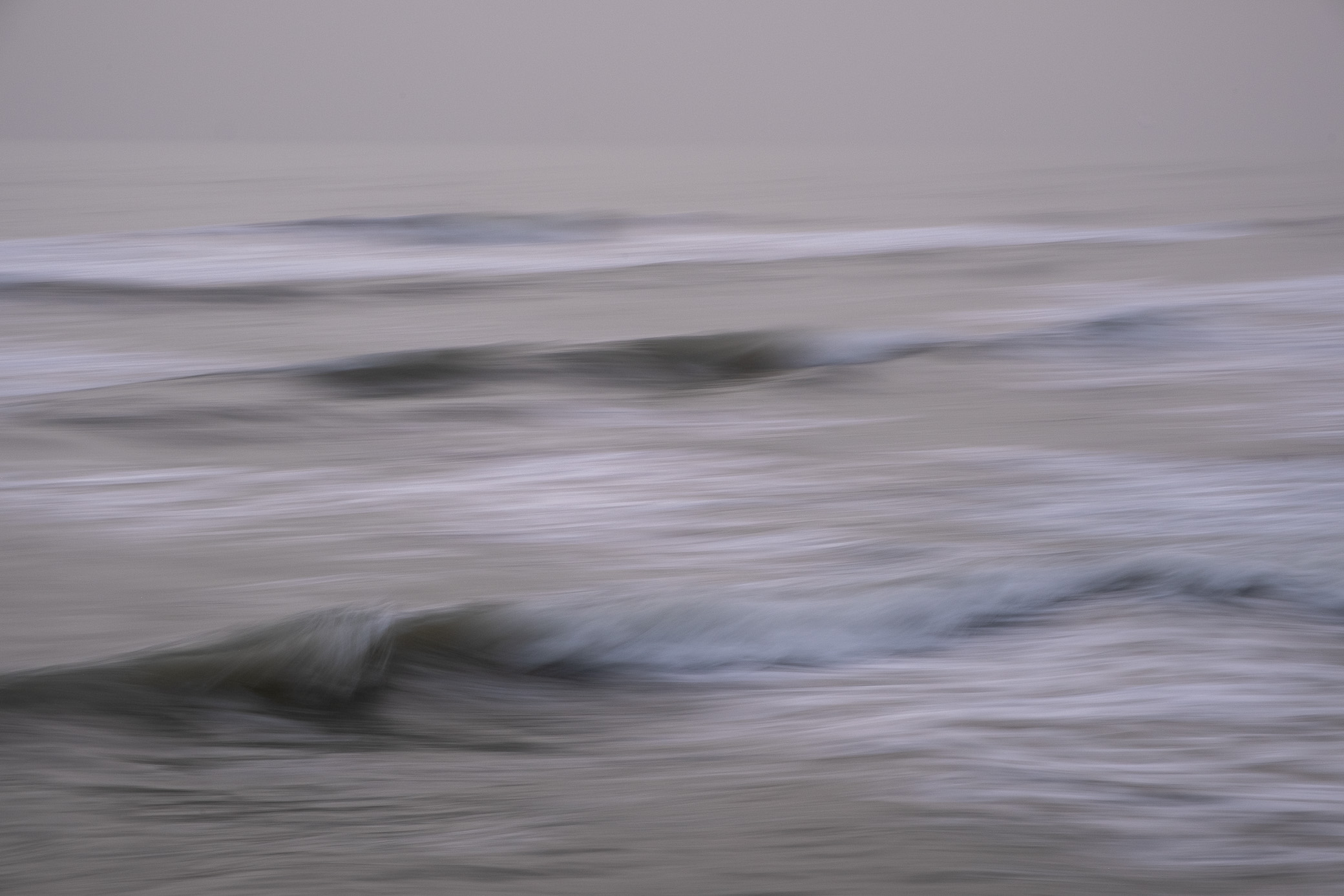 Long exposure Ocean Waves