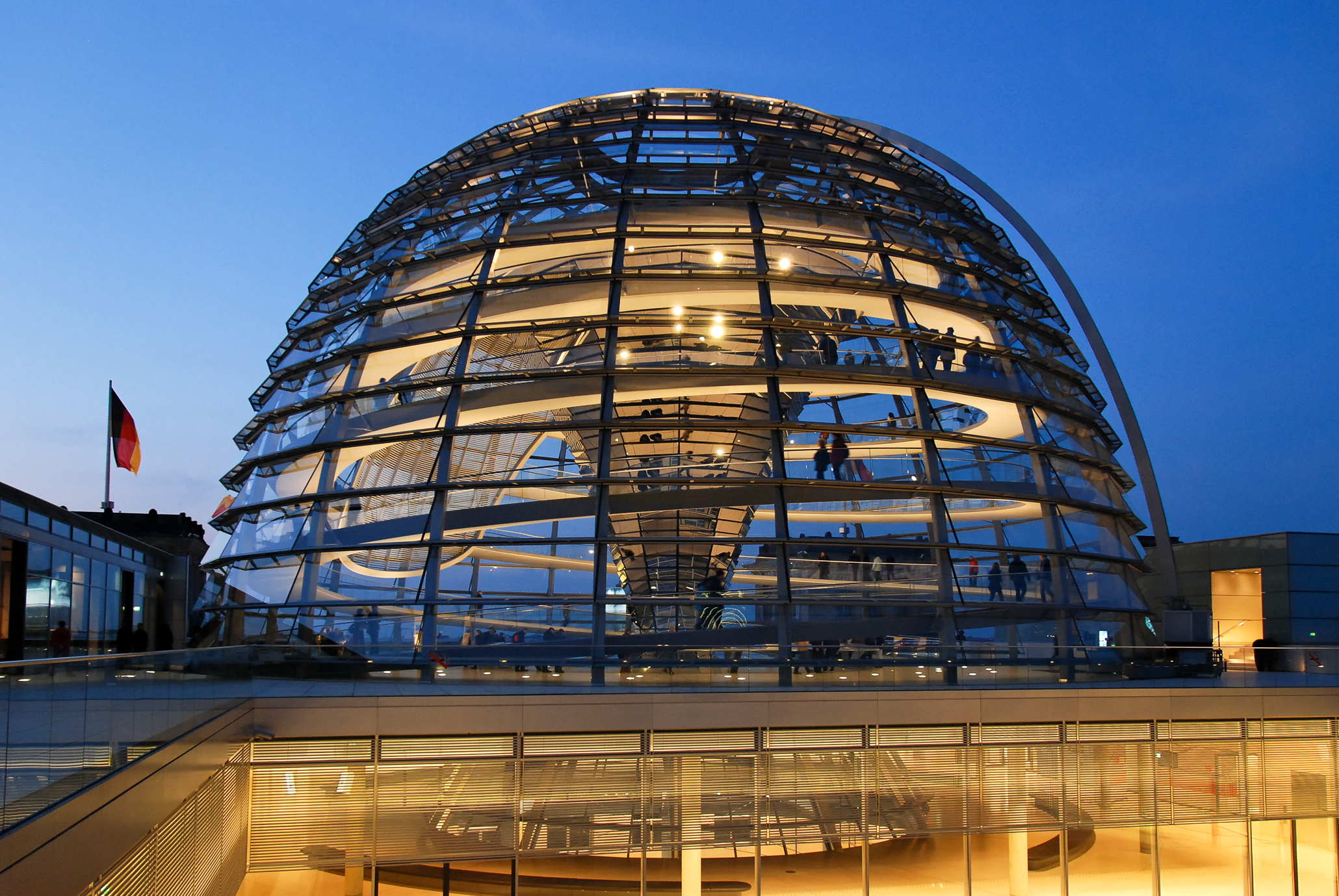 Kuppel des Berliner Reichstags