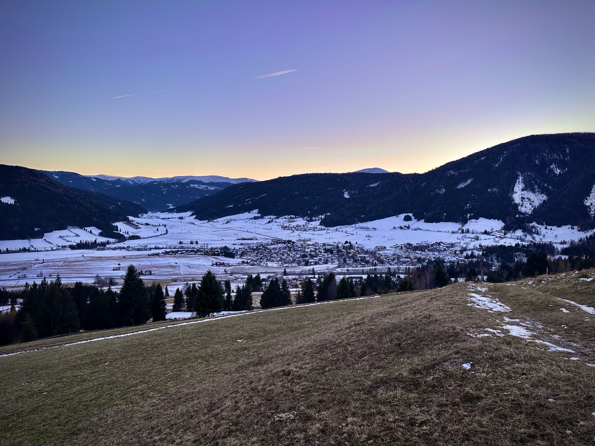 view of Mauterndorf in Austria's Lungau region