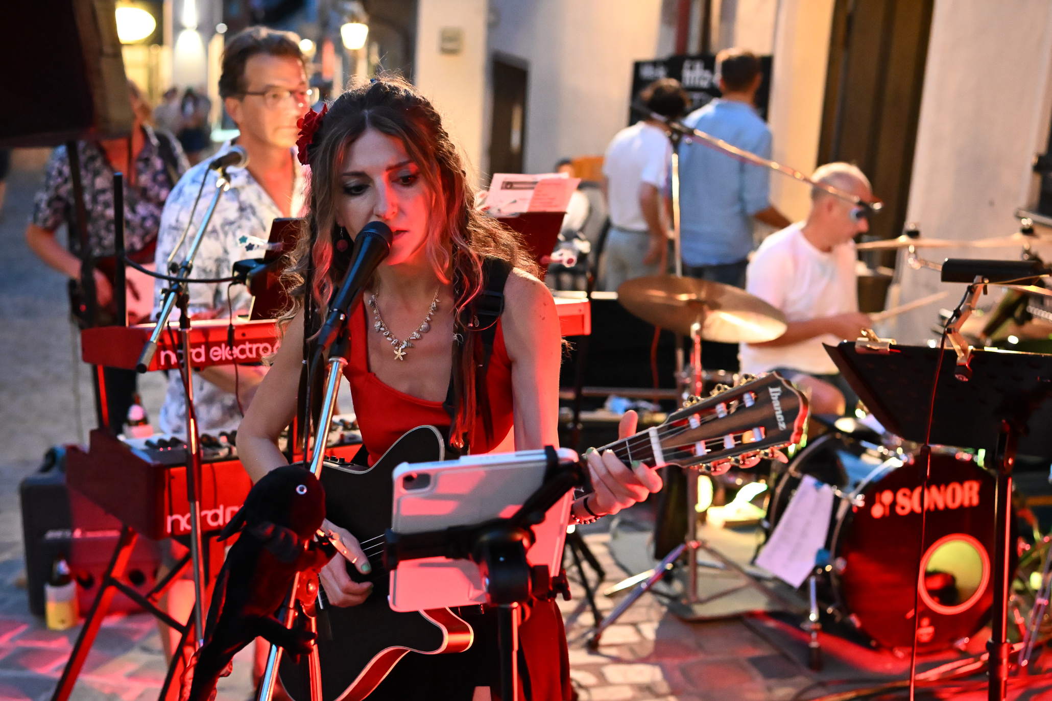 Band playing at the Bardentreffen festival 2026 in Nuremberg, Germany