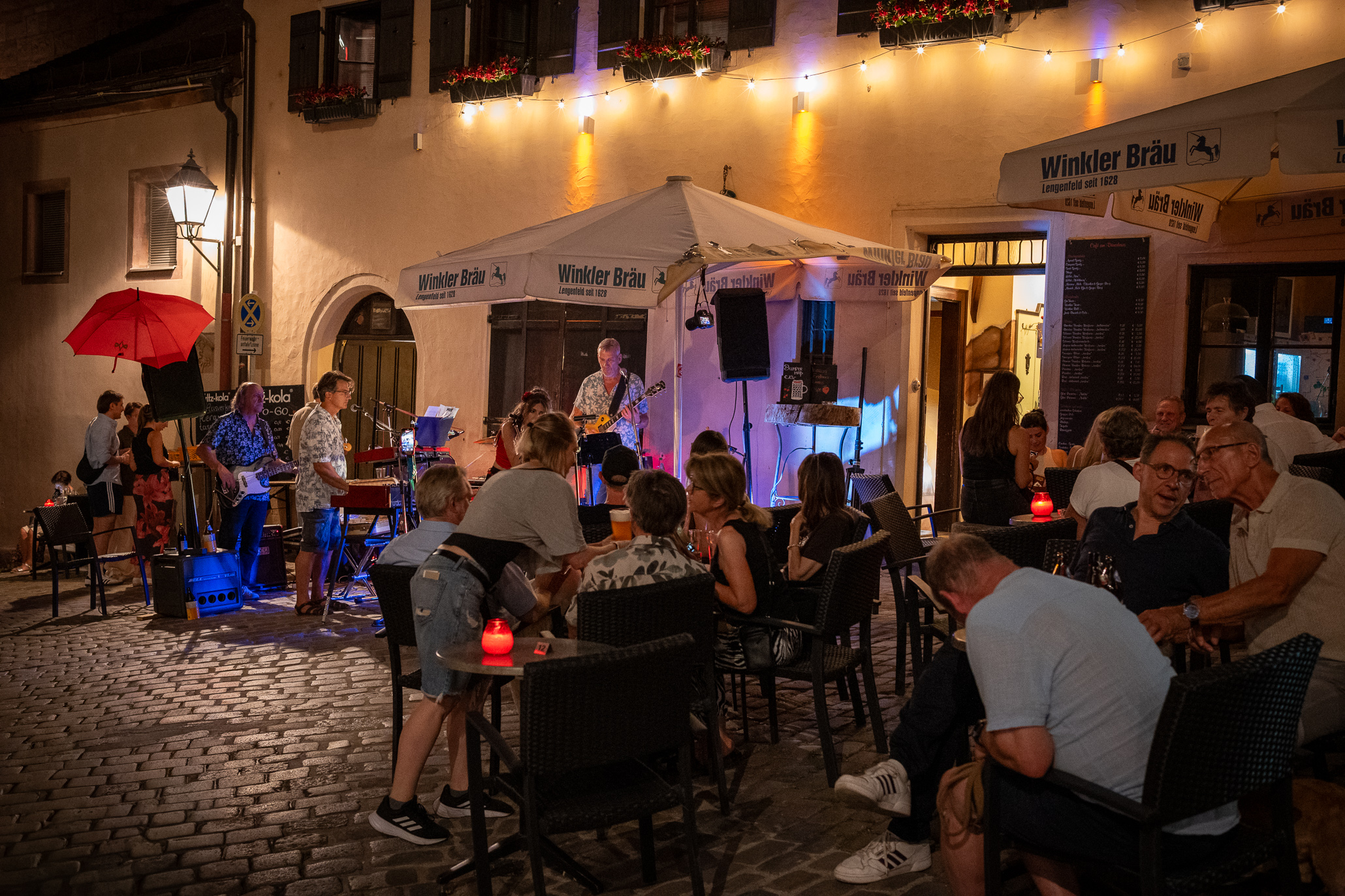 Band playing at the Bardentreffen festival 2026 in Nuremberg, Germany